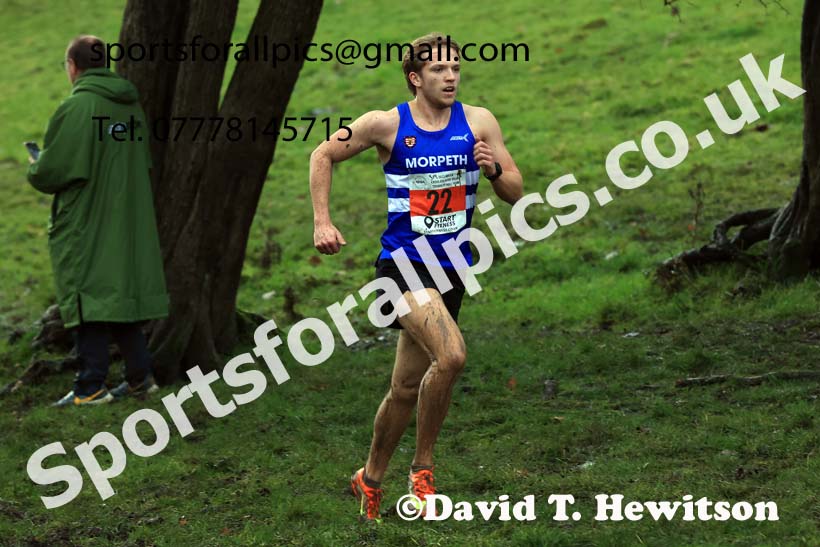 Senior mens 2023 NECAA Cross Country Relays, Thornley Hall Farm, Peterlee, County Durham. Photo: David T. Hewitson/Sports for All Pics
